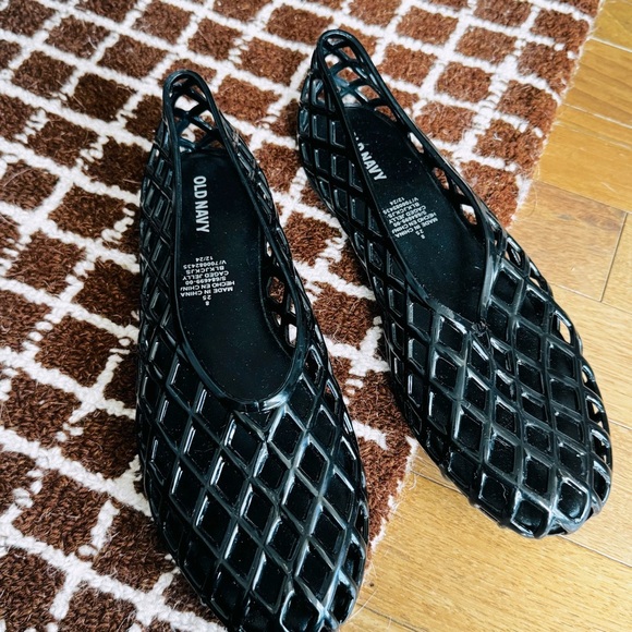 OLD NAVY Jelly Lattice Ballet Flats - Picture 6 of 6